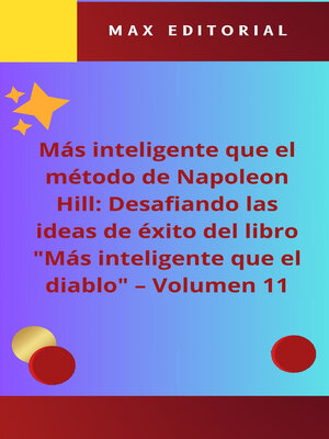 cover image of Más inteligente que el método de Napoleón Hill, Volumen 11